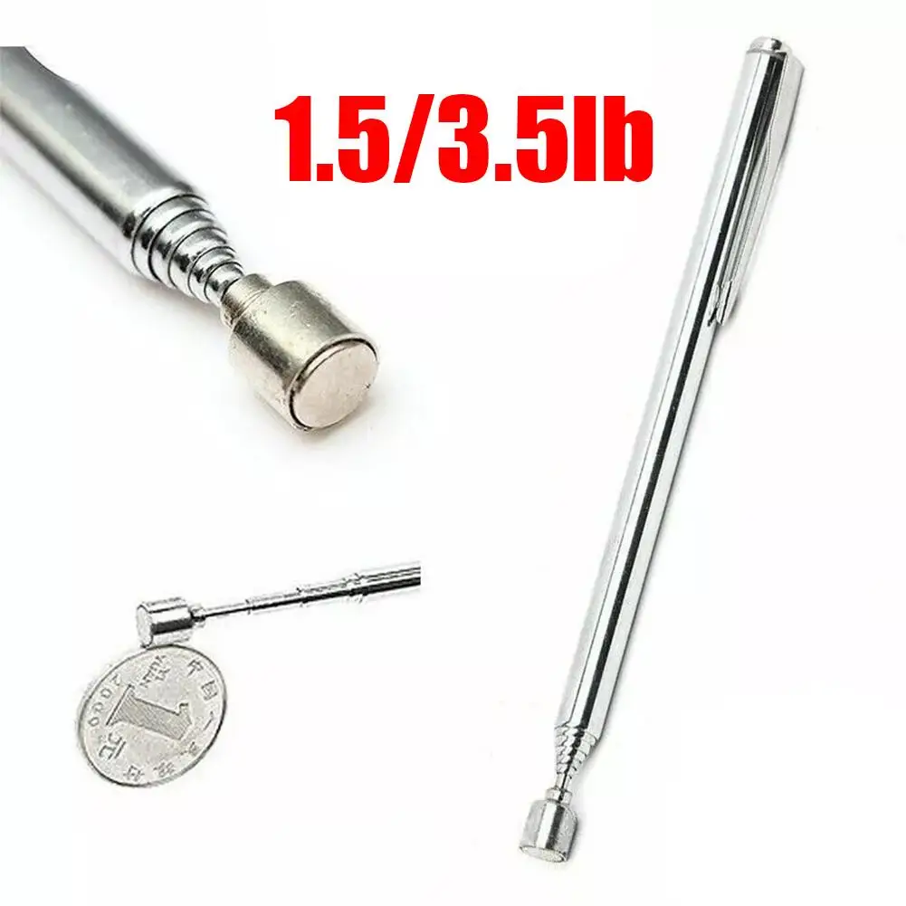 Portable Telescopic Magnetic Pickup for Picking Up Nut Bolt Extendable Pickup Rod Stick Car Repair Hand Tool D9Q0