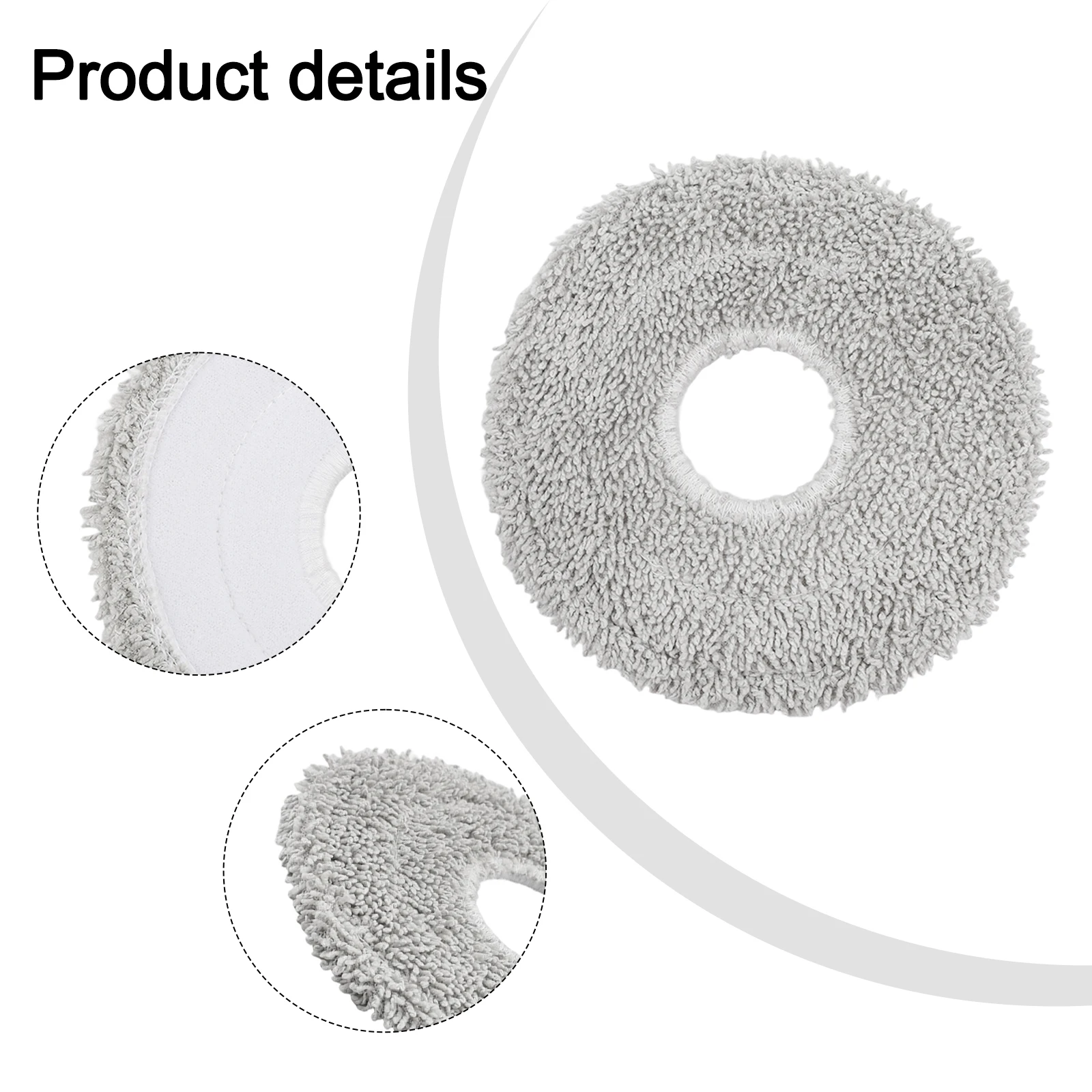 4 pçs vácuo mop pano microfibra substituição para roomba plus 405 para robô combo/505 para combo robô aspirador de pó peças