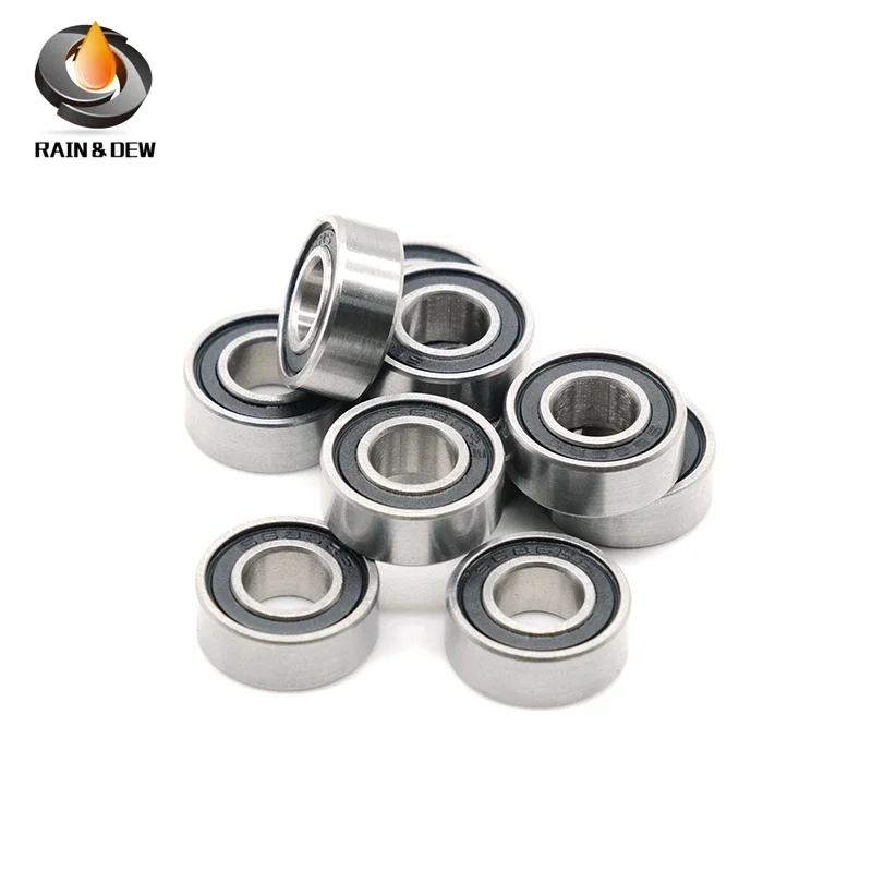 2PC 698-2RS Ball Bearings 8x19x6 Bicycle Pivot Repair Parts 698 2RS RS Bearing 698-2RS