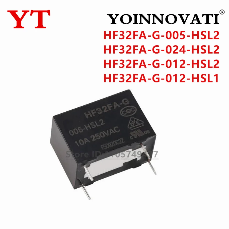5Pcs HF32FA-G-005-HSL2 HF32FA-G-024-HSL2 HF32FA-G-012-HSL2 HF32FA-G-012-HSL1