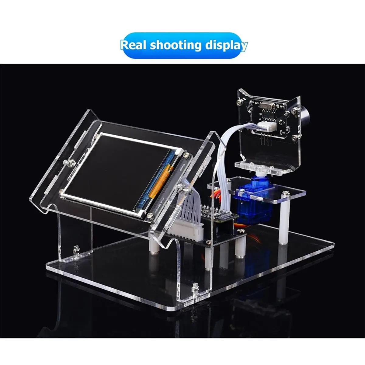 A72U Simulated Radar Ultrasonic Simulation Radar Scanner DIY Kit for Student Programming Learning Robot Detection