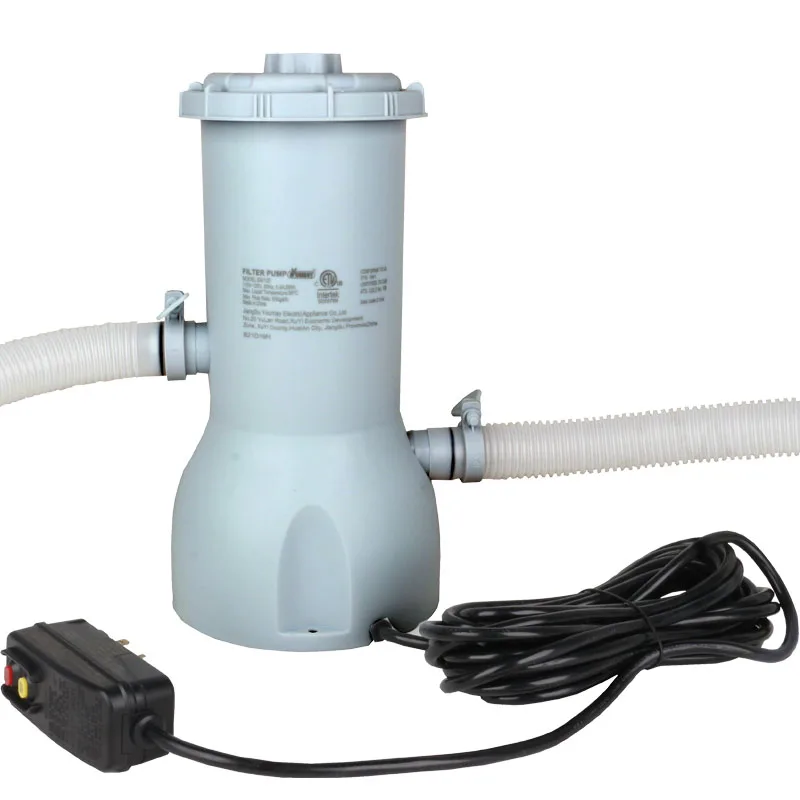 

530/1000GAL US AMERICA standard 110-120V filter pump above ground pool metal frame piscine inflatable easy set pool filtration