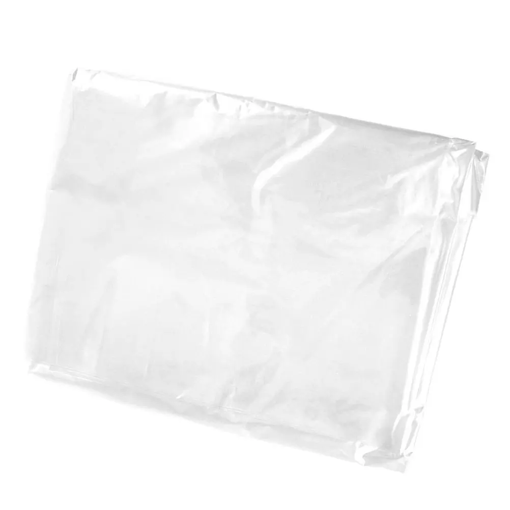 

12pcs Clear Clothing Covers Hanger Opening Dust Moisture Resistant For Suits Coats Dresses Laundry Storage Use Garment