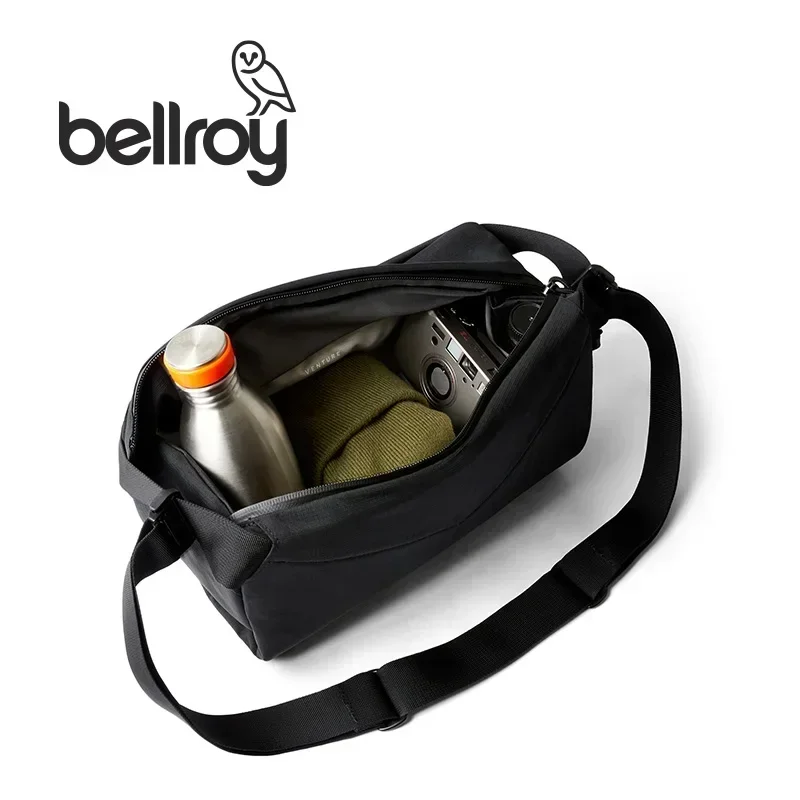 High Quality Bellroy Australia Venture Sling 9L Explorer Chest Bag Large-capacity unisex fashion One shoulder messenger bag