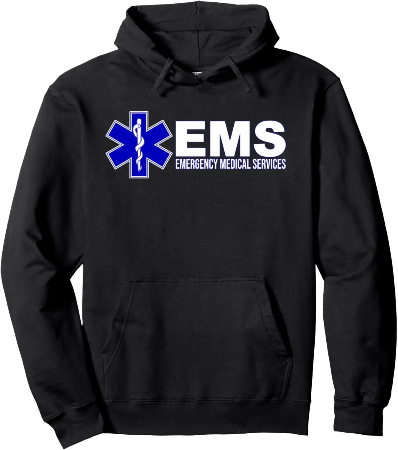 EMS Star Of Life Emergency Medical Services Paramedic EMT Pullover Hoodie