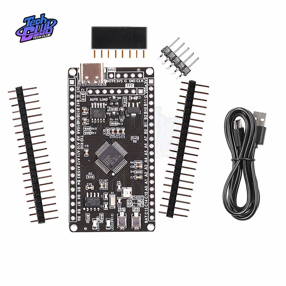 مُعدّل لوحة SMT32F103C8T6: تجربة عملية مع معالج STM32 لمشاريع الإلكترونيات المتطورة