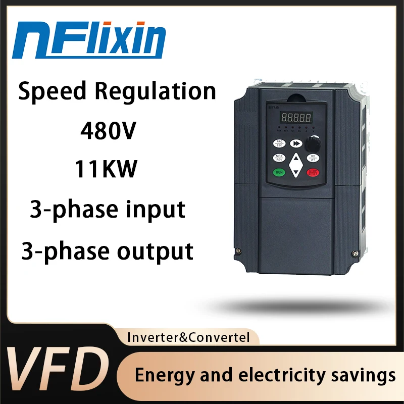 

480V VFD2.2kw-11kw 3P input output 480V Variable Frequency Drive inverter motor speed controller used for water pumps