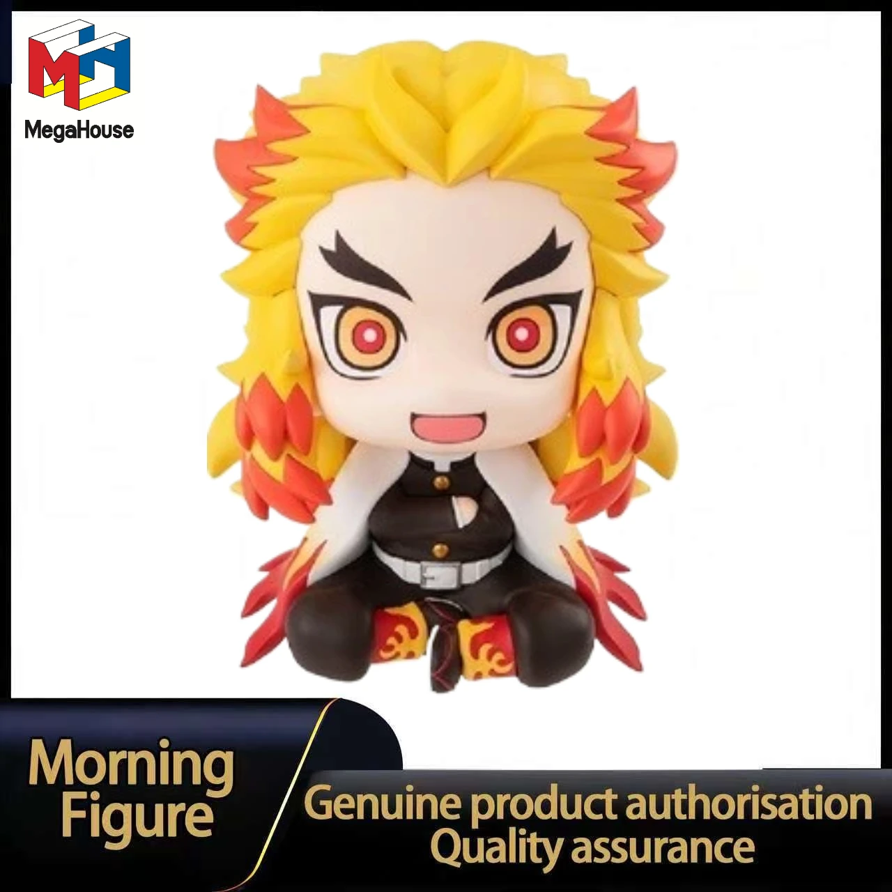 

In Stock MEGAHOUSE Look Up Demon Slayer Kimetsu No Yaiba Kyojuro Rengoku Figure Toy Model Collection