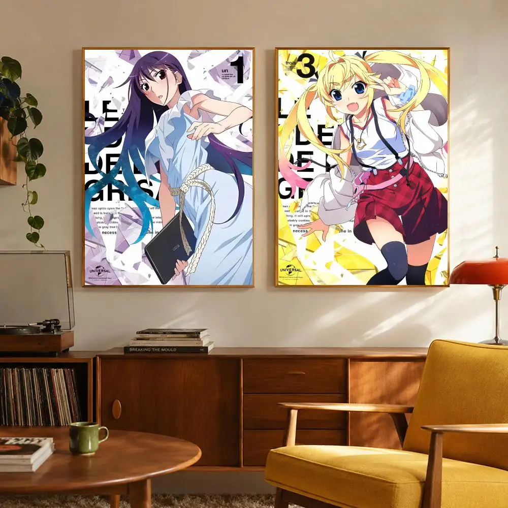 Anime G-Grisaia No Kajitsu Poster Digital Solvent Print Waterproof PP Fade-Resistant Wall Art Room Decor Gift