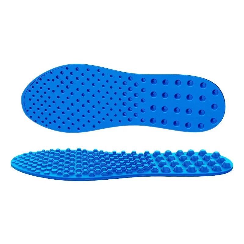 1Pair Shock Absorption Shoe Insoles Acupressure on Foot Insoles for Feet Men Women Shoe Sole Sports Soft Massage Shoe Pads