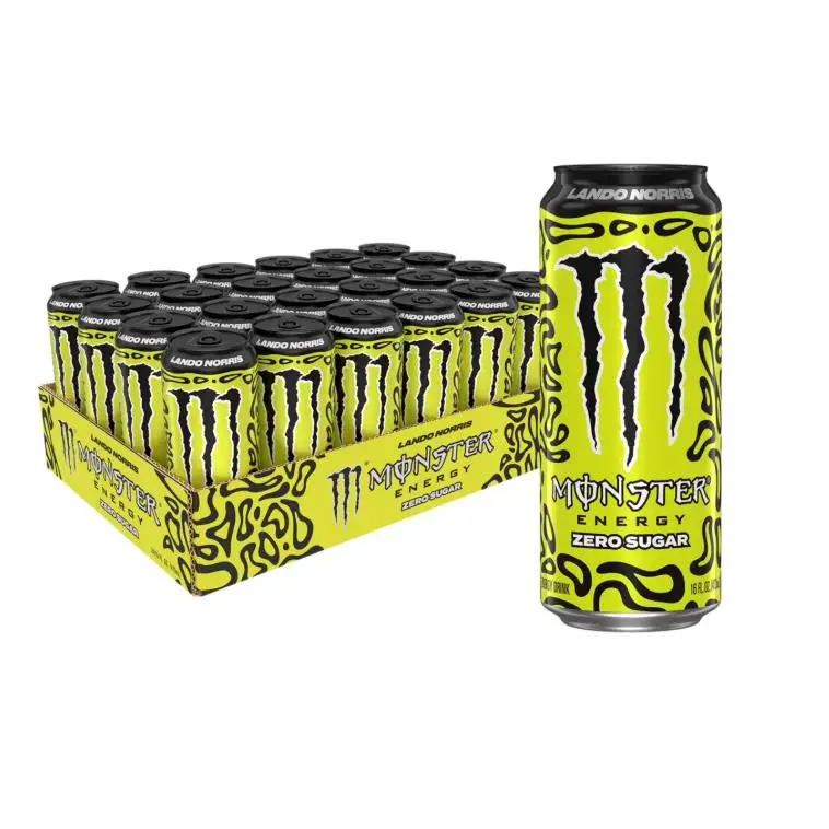 Monster Energy Nacional Lando Norris sabor mezcla única de melón con un toque cítrico de yuzu 500ml bebida energeticas caja 24 unidades Sabor Garantizado