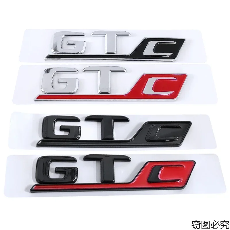 Modified Car Letter Sticker Body Trunk ABS Decal Badge for Mercedes Benz GTC W176 W204 W205 W212 W124 W210 CLA CLK GLK SL ML