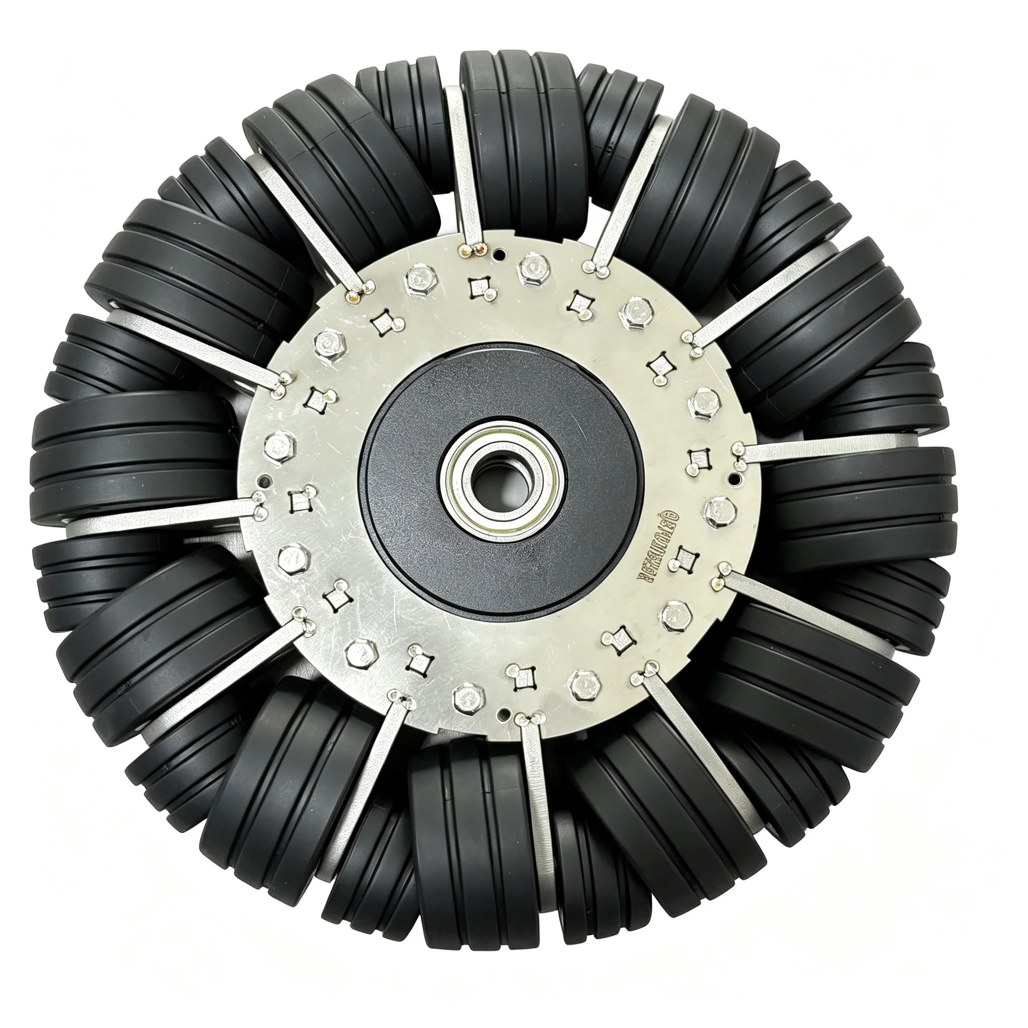 10 Inch Omni Wheel with Bearings Heavy Duty 360° Robot Wheel for AGV Smart Wheelchair Mobility Scooter