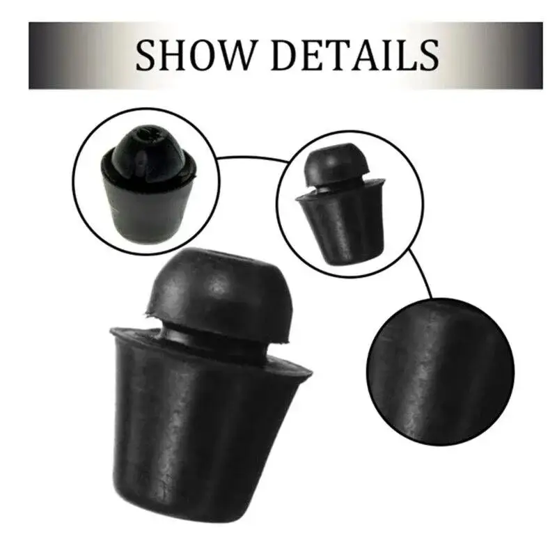 10Pcs Car Door Bumper Guards Door Pad Absorber Universal Car Door Slam Stopper Sticker Rubber Buffer Blocks Car Accessories