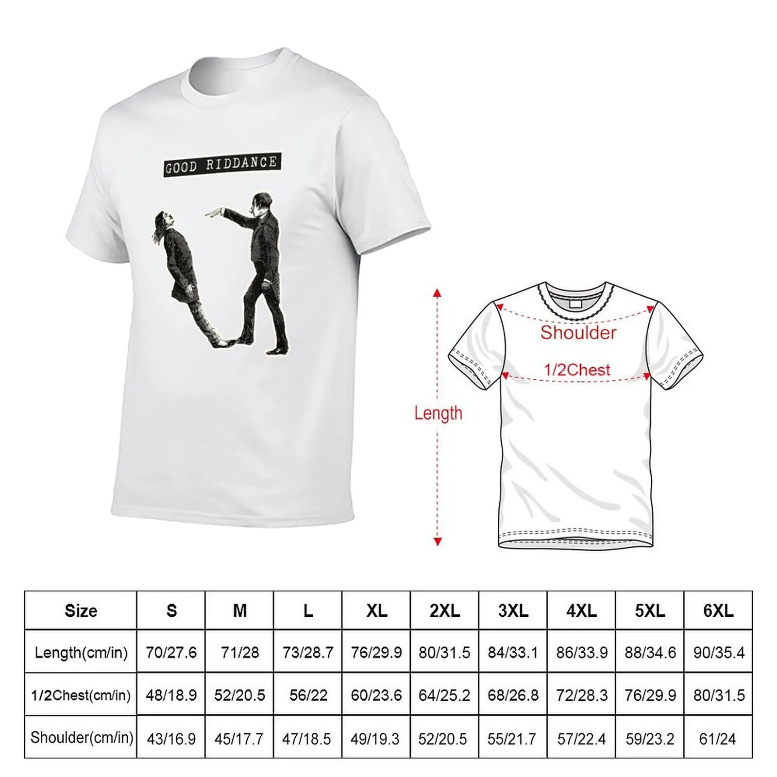 Good Riddance American Punk T-Shirt croswit shirt man cotton man t-shirts T-shirt men