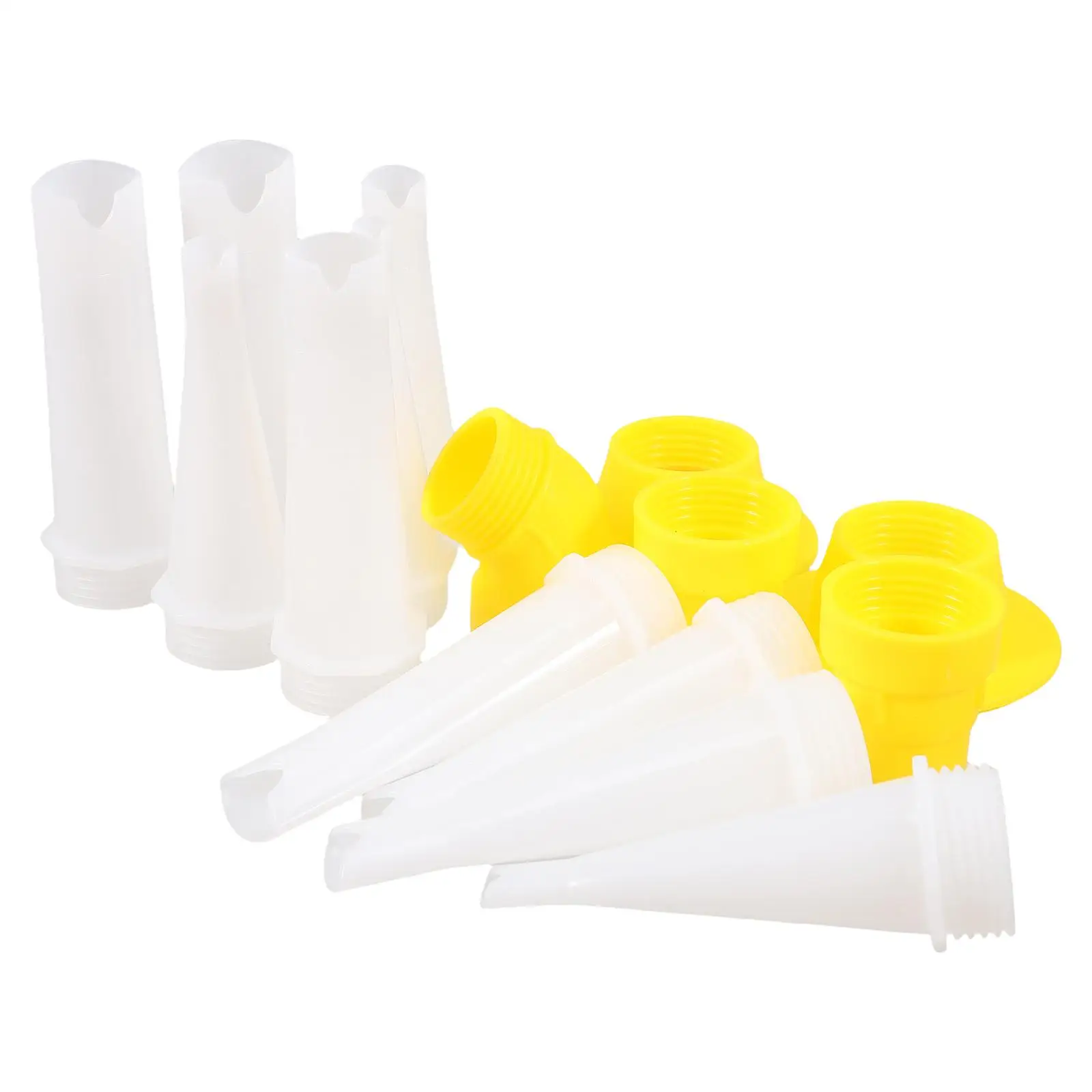 

15 Pcs Glue Precision Tips Nozzle Tip Precision Glass Glue Applicator V Shaped Nonstick Anti Bubble Multiple Sizes