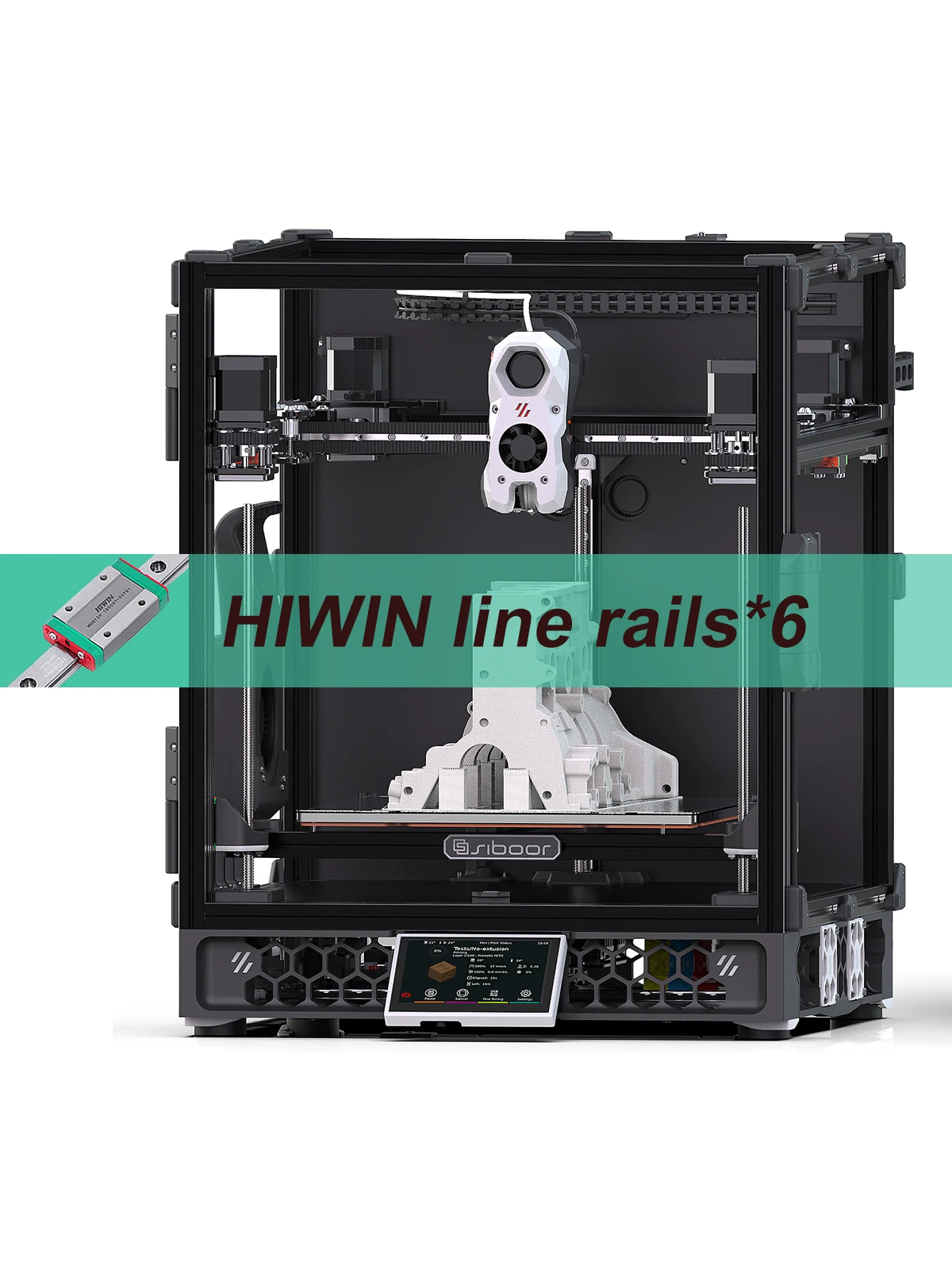 アップグレードされた SIBOOR Voron Trident [JUNE] CNC 金属構造 4AWD