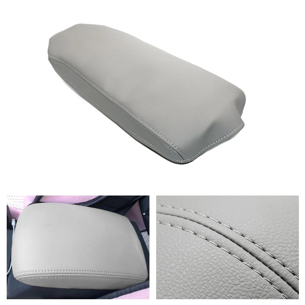 

Soft Microfiber Leather Armrest Cover For Toyota Camry 2012 2013 2014 2015 2016 2017 Center Control Armrest Box Cover Trim
