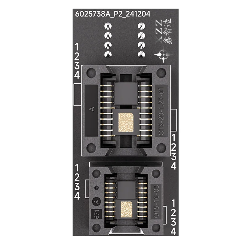 XZZ 4-в-1 BIOS Горящее сиденье SOP8/WSON8/QDFN8 Универсальный патч 6x8 5x6 мм