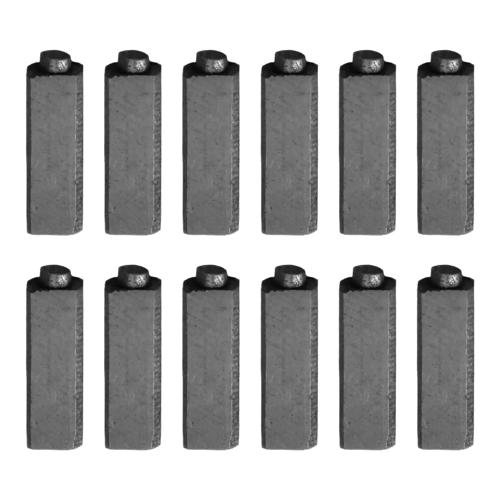 12pcs Carbon Brushes Anchor Engine Electric Hair Dryer General Carbon Brushes Set For Electric Hair Dryer Tool Part 4x5.5x17mm