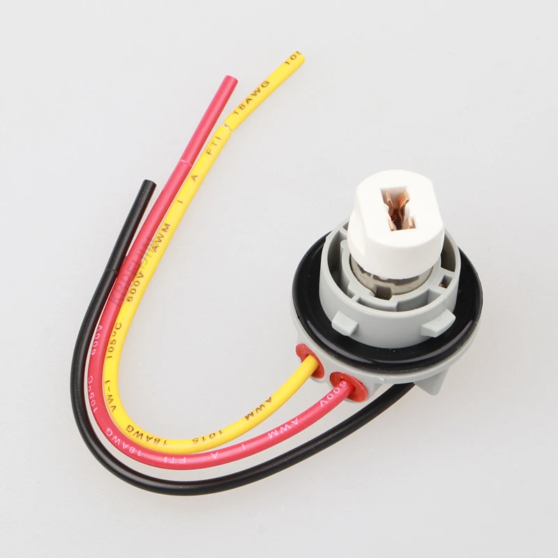 

1Set Car Light 1157 BAY15D To T10 Converter Socket Cable Adapter For Brake Bulb Interface Convert Connector Accessories