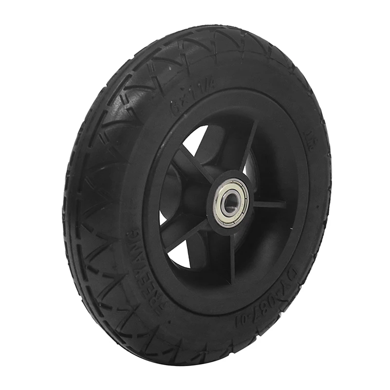 High-Quality New 6.5-Inch Solid Tires – Fit for Electric Scooter, Medical Wheel, Shopping Cart Tire Replacements