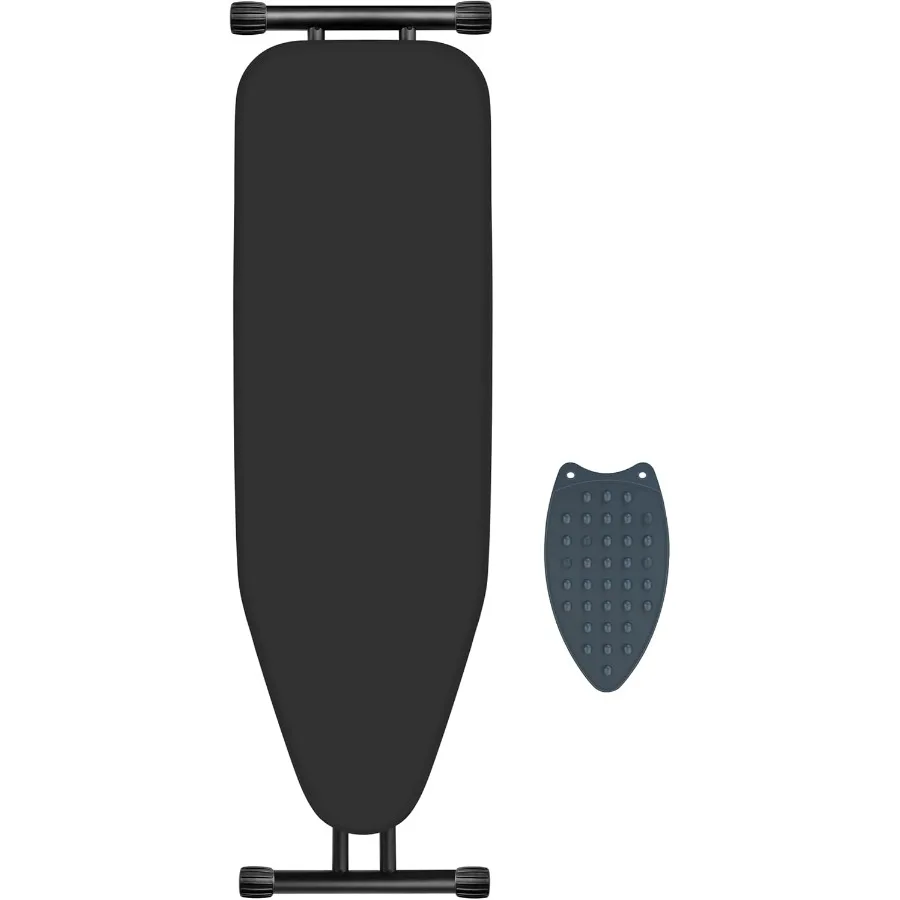 

Ironing Board, Compact and Space Saver,Size 13 x 43, Metal Construction Ironing Board with Extra Thick Heavy Duty Padded, Stable