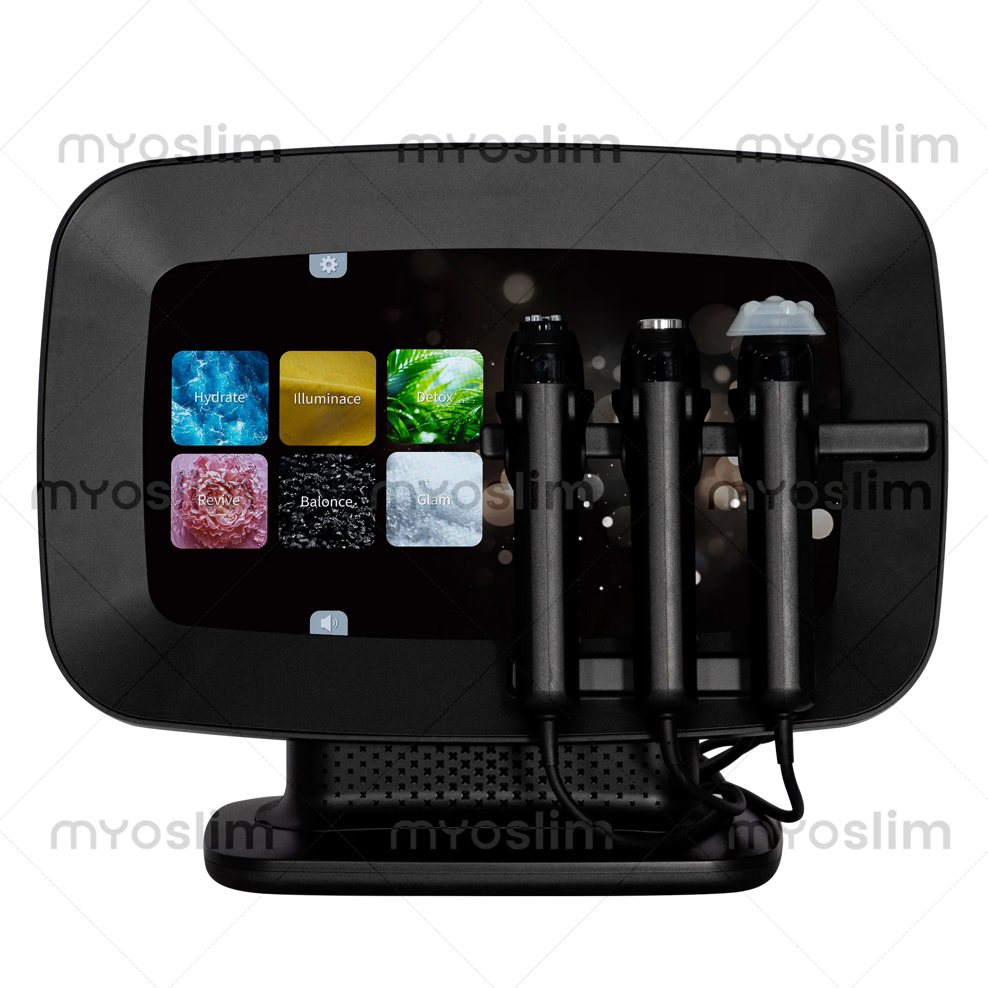 Co2 Oxygen Pods Bubble Rf Therapy Skin Whitening Hydro Dermabrasion Machine Co2 Bubble Oxygen Jet Facial Machine