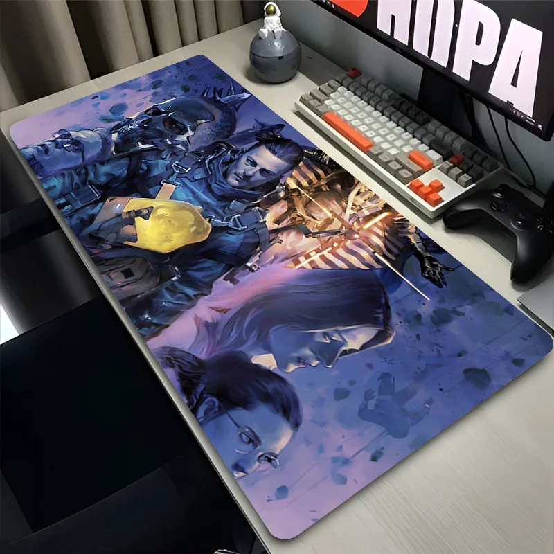 

Mouse Pad Laptop Rubber Extended Desktop Mat Computer Gamer Anime Mousepad PC Gaming Accessories Death Stranding 2 Keyboard Pad