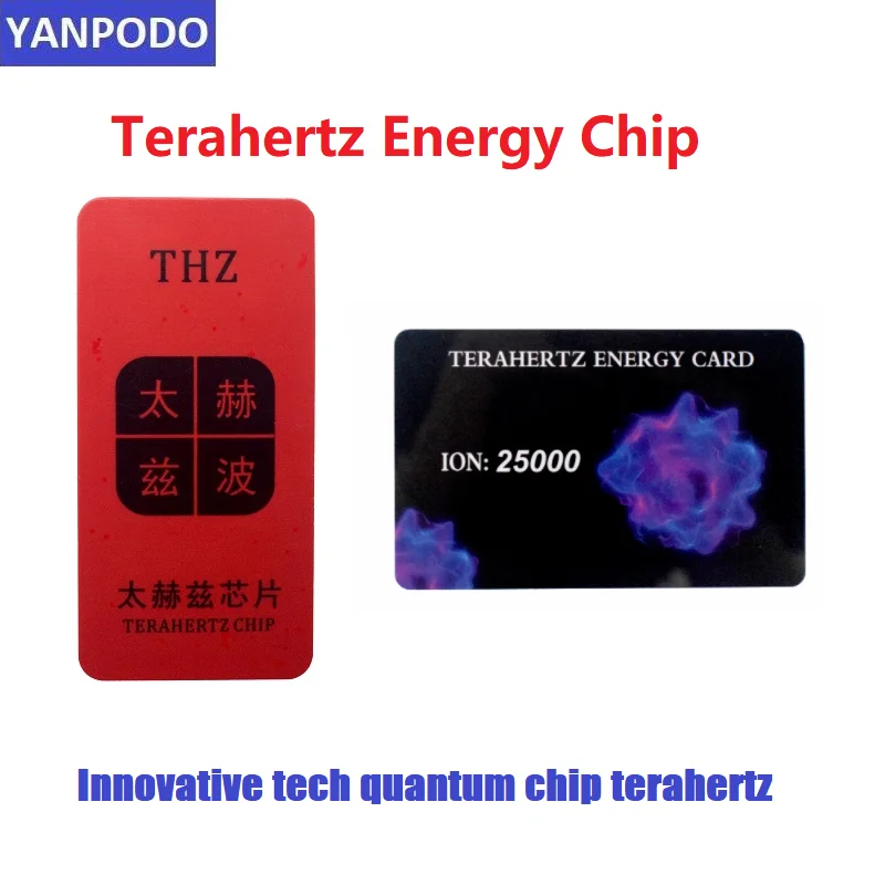 Chips cuánticos implantados, Detector USB de Terahertz, Detector de energía de chips THz para almohada, peine, taza, plantilla