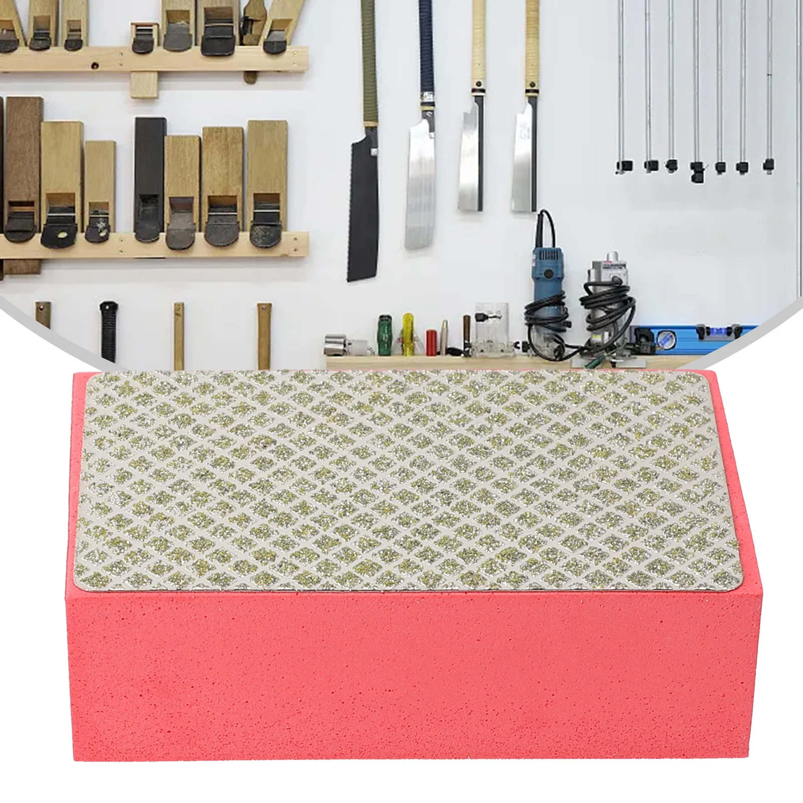 None Polishing Pad Polishing Pads 3.54*2.16*1.18in 60 Block For Ceramic Tile Grinding Hand Pads Marble Polishing
