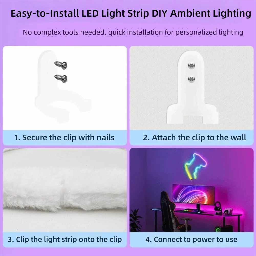 Luminous 360 Degree LED Neon Strip Light Addressable Round RGB IC Pixel Light Pipeline-Shaped Neon Light Tube TV