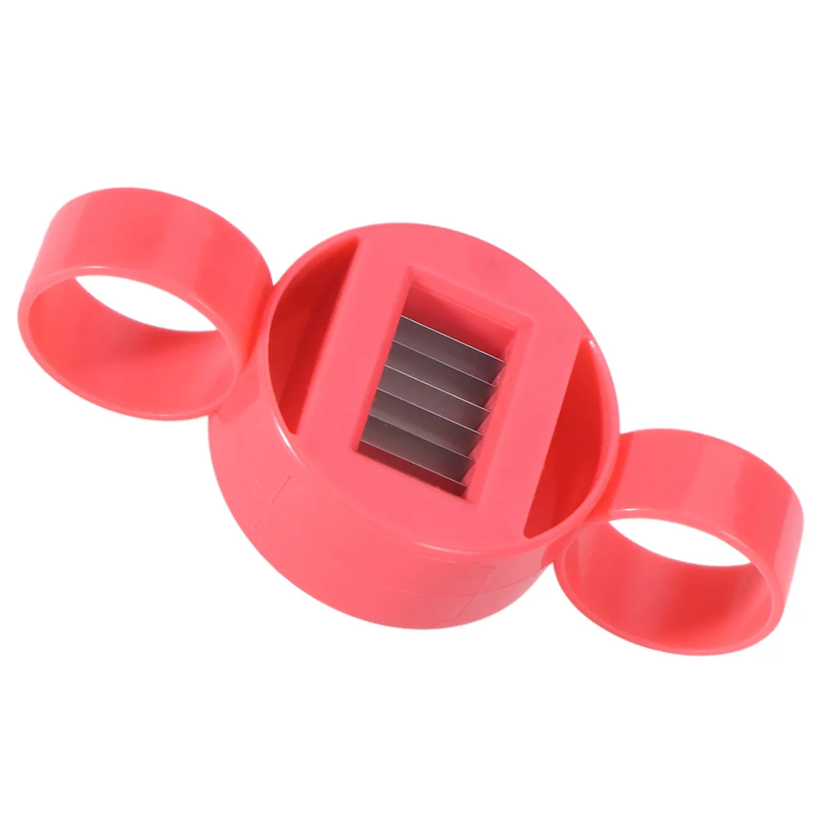 Green Bean Slicer Cutter 2 Piece Handheld Stringer Kitchen Tool Dishwasher Safe Easy Time Saving Gadget