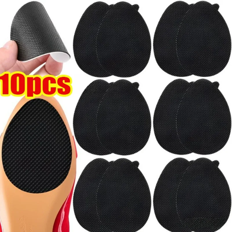 High Heel Sandal Sole Protector Pads Anti-slip Oxford Frosted Sticker for Women Shoes Repair Heel Protection Accessories