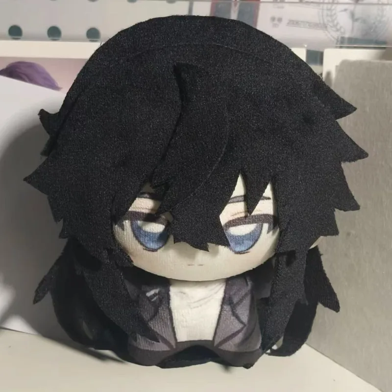 

10cm Anime Attributes Ghost Hunter Luo YunYing Kawaii Cosplay Soft Cotton Doll Nunu Printing Body Cartoon Mini Toy Figure Gift