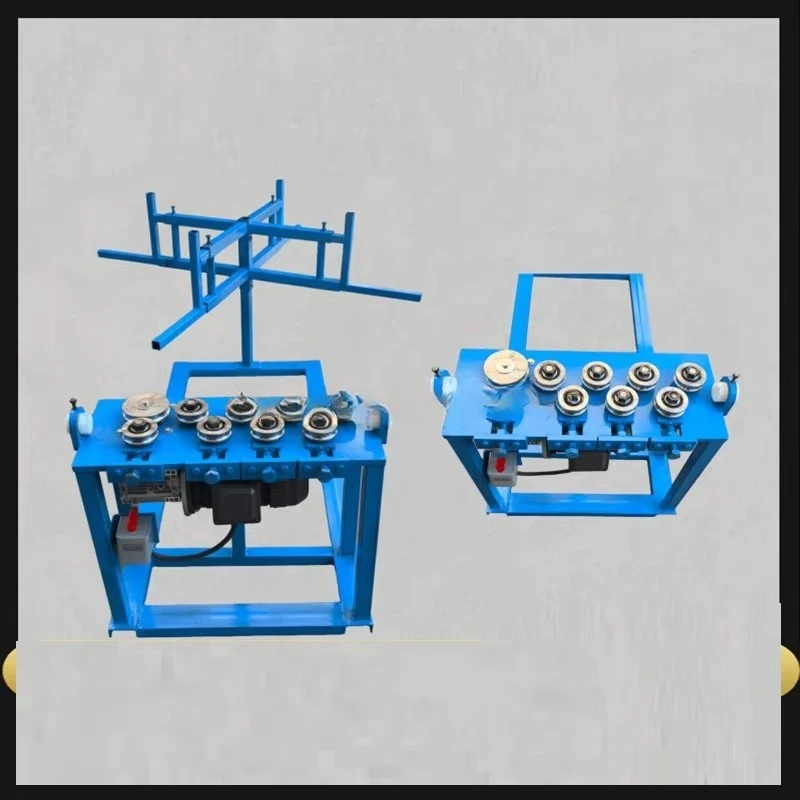 10-18mm Round Bar Coil Straightening Machine Copper-Clad Zinc-Coated Steel Straightener for Solar Grounding