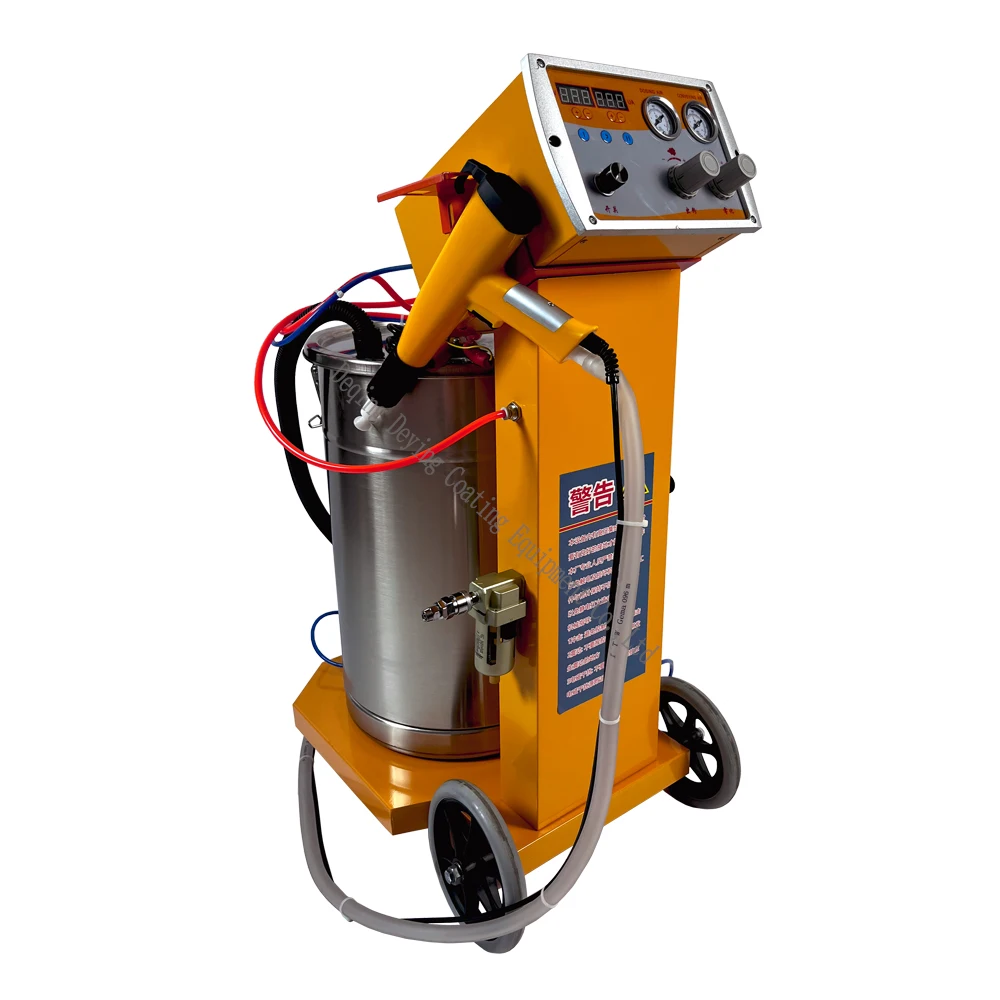 

High Efficiency Electrostatic Powder Painting Equipment Powder Coating Machine With Spray Gun