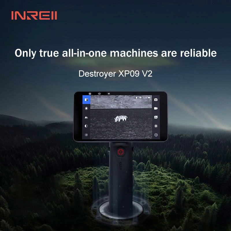 

InfiRay all-in-one outdoor handheld thermal imager with 5-inch screen for hunting observation