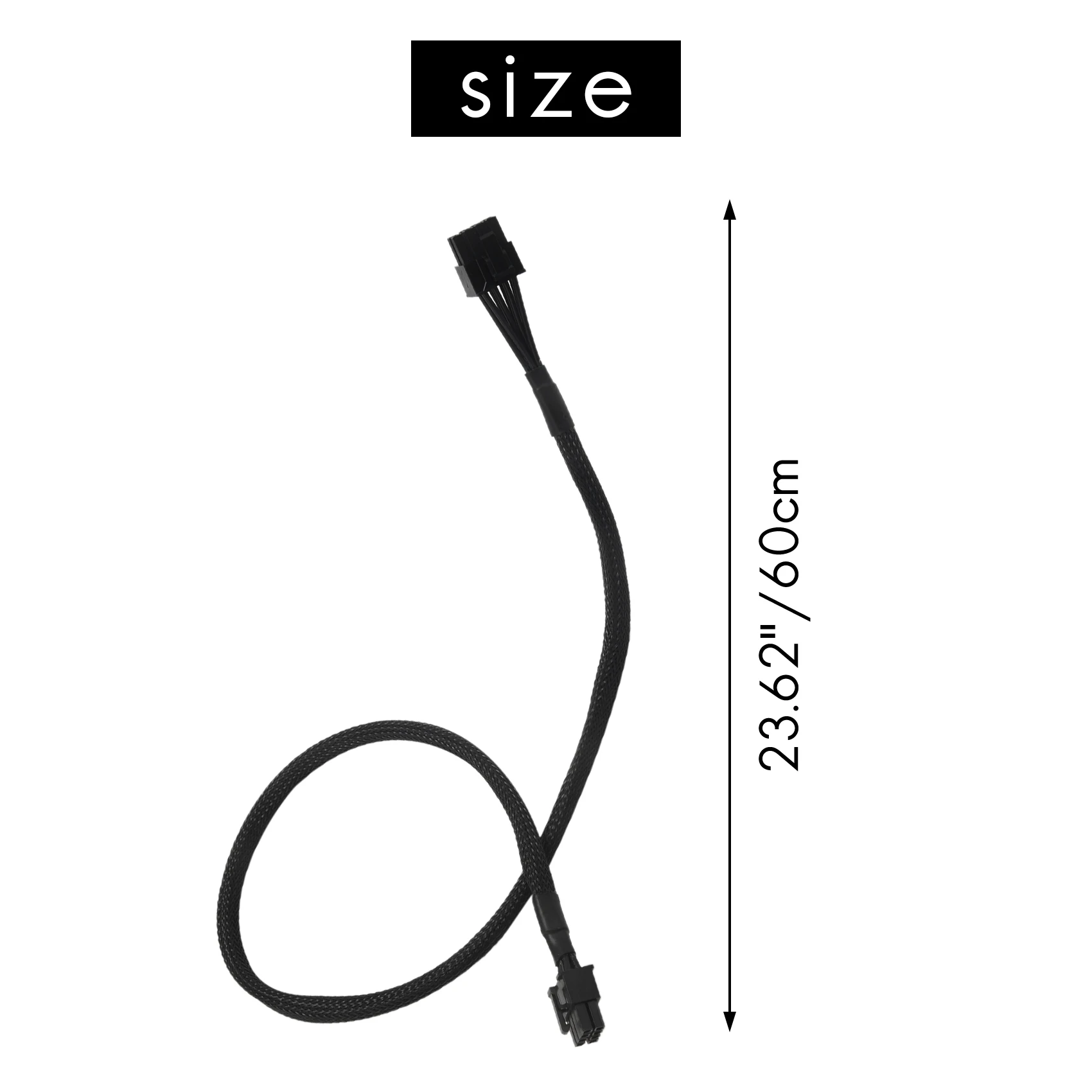 Sales 8 PIN TO 8 Pin (6+2) PCIE VGA Supply Cable Flex for EVGA Supernova 650 750 850 1000 1600 2000 G2 G3 P2 T2 GS