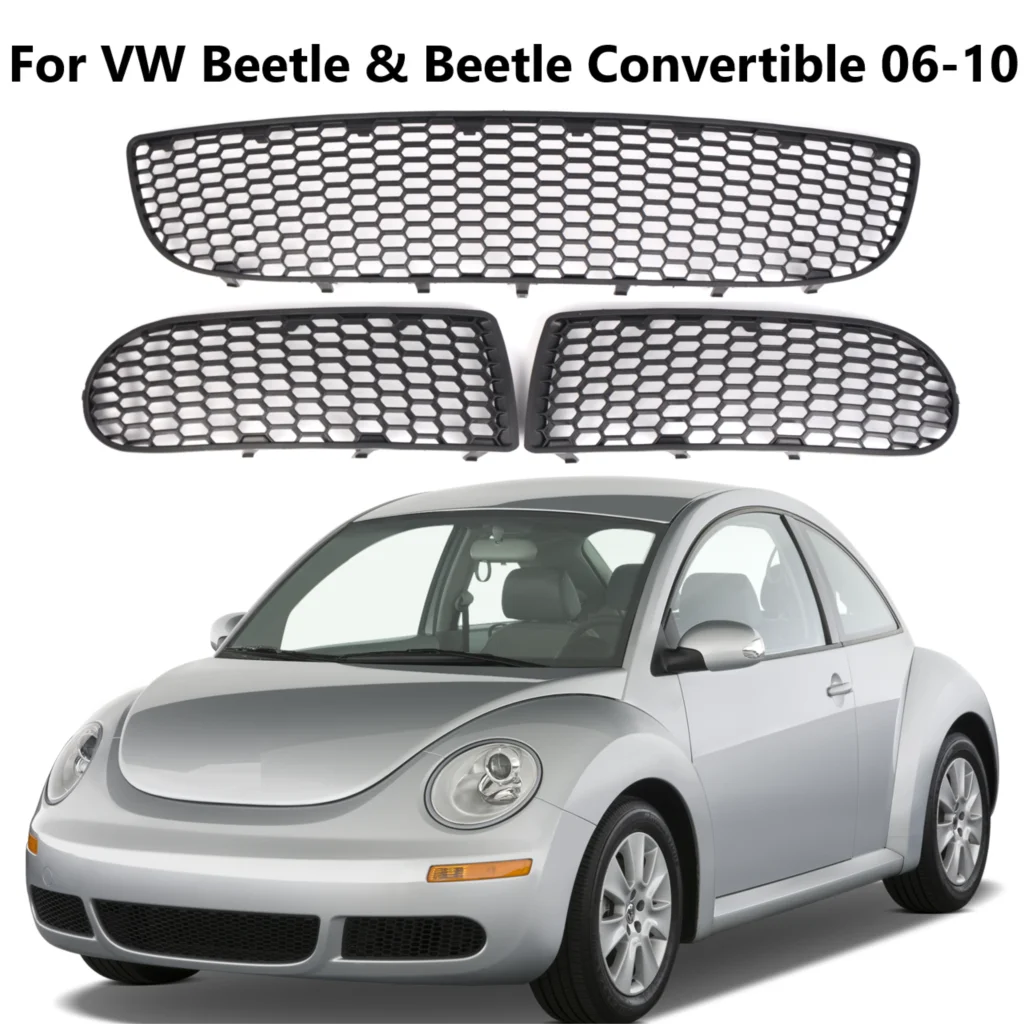 

Car Front Bumper Fog Light Vent Grille Grill Cover Case For VW Volkswagen Beetle & Beetle Convertible 2006 2007 2008 2009 2010