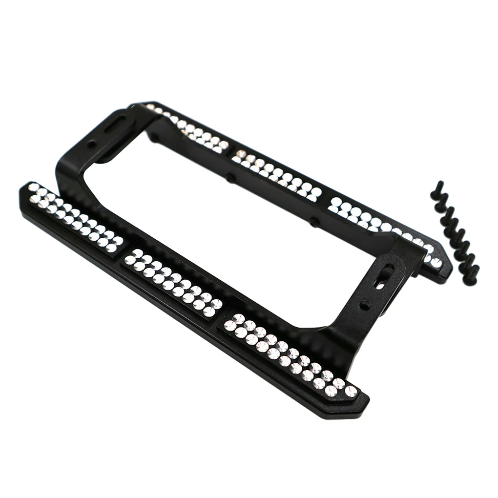 

Aluminum Alloy 1/10 Side Collision Pedals 2pcs Slider Side Rc Side Collision Pedals For TRAX-4 RC Car Part