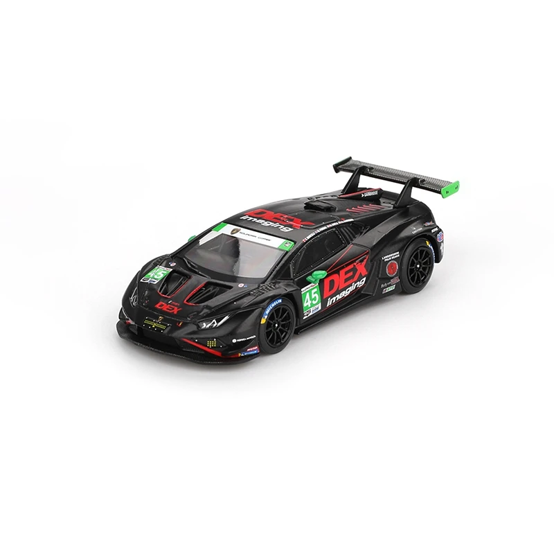 Diecast Car Model MINIGT MINI GT Huracan GT3 EVO2 #45 No.45 1:64