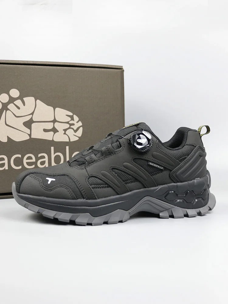 

Men's Chunky-Sole Hiking Trainers Unisex Comfortable and Versatile Hiking Boots for Mountaineering and Outdoor Trekking