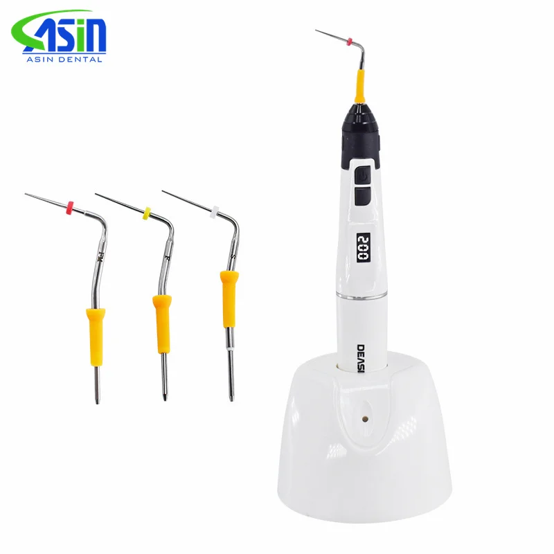 Dental Wireless Endo Obturation Pen Gutta Percha Points Cutter Root Cannal Heating Plugger Dentist Tools Tips Dental Equipment