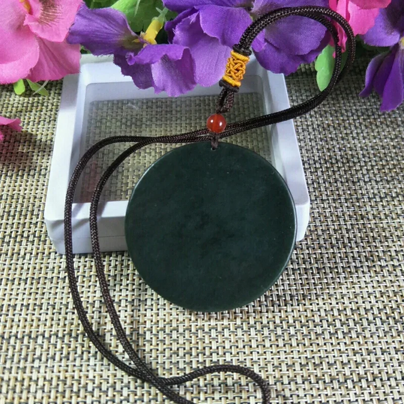 Natural Hetian Jade Hand Carving Double Pi Xiu Jade Pendant Jewelery Lucky Exorcise Evil Spirits Auspicious Amulet Fine Jewelery