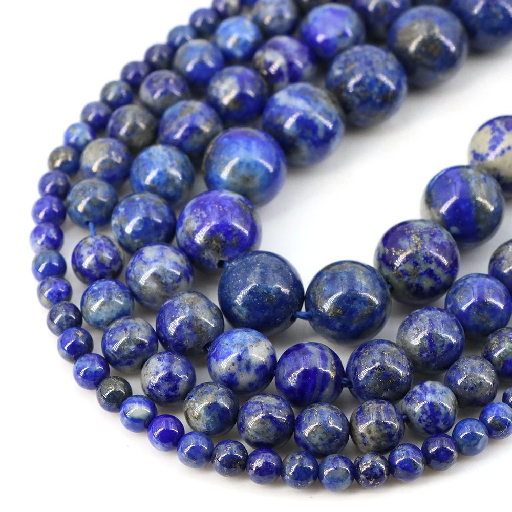 Natuursteen Kralen Blauw Tijgeroog Kristal Amethist Rozenkwarts Edelsteen Kraal voor Sieraden Maken Armband Ketting 4/6/8/10MM