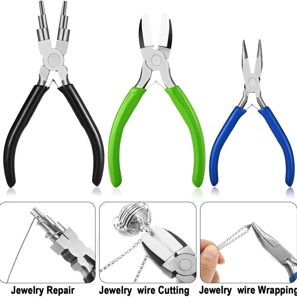 Accessories DIY Jewelry Pliers Durable Universal Jewelry Making Tool Wear-resistant Wire Bending Tools