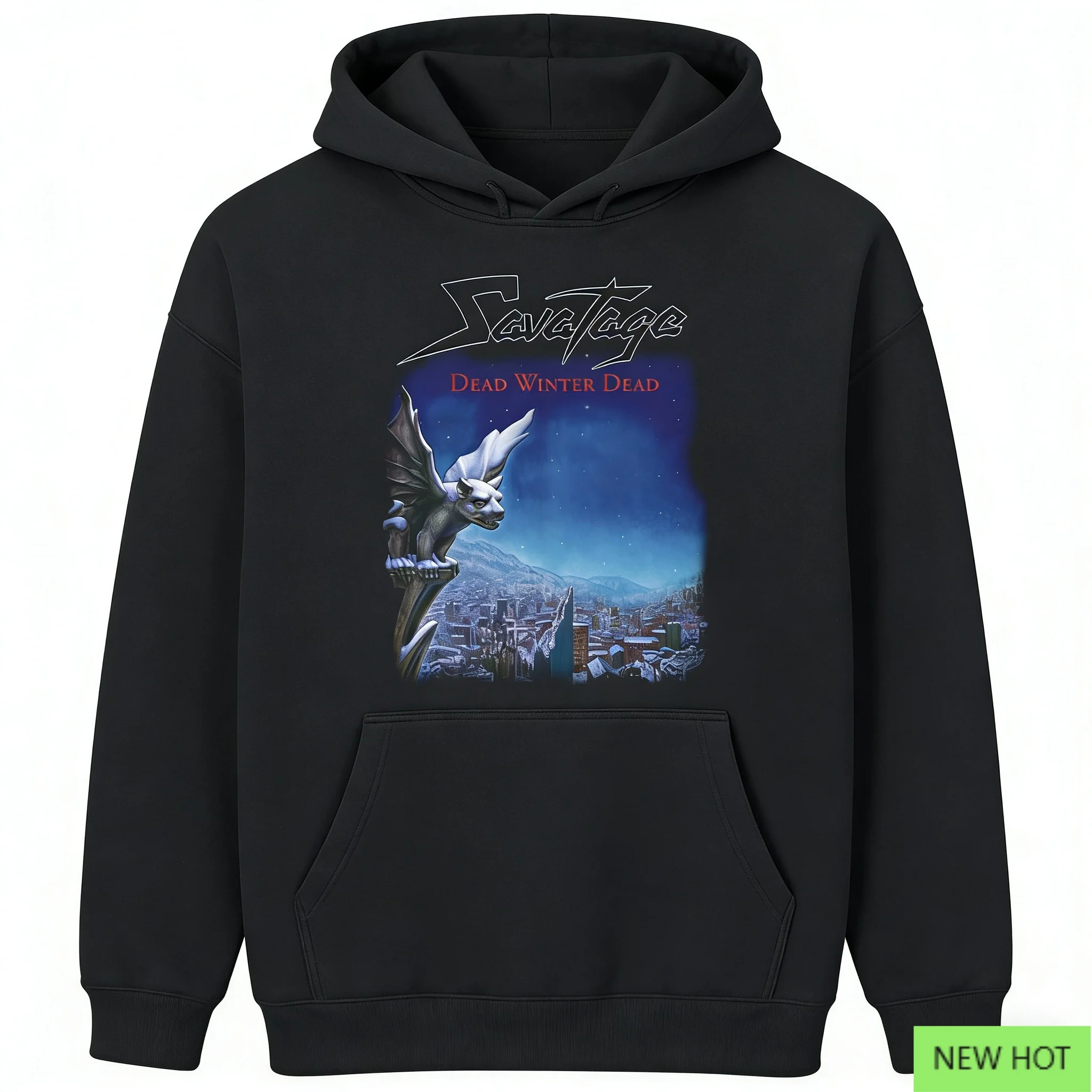 Savatage Dead Winter Dead Crewneck, Progressive Metal Top, Perfect for Fans Who Love American Progressive Metal & Epic Dark Vibe