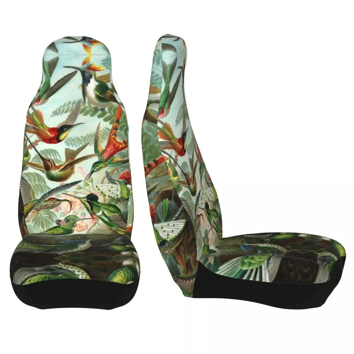 Hummingbirds Bird Universal Car Seat Cover Four Seasons For SUV Seat Covers Polyester Seat Protector