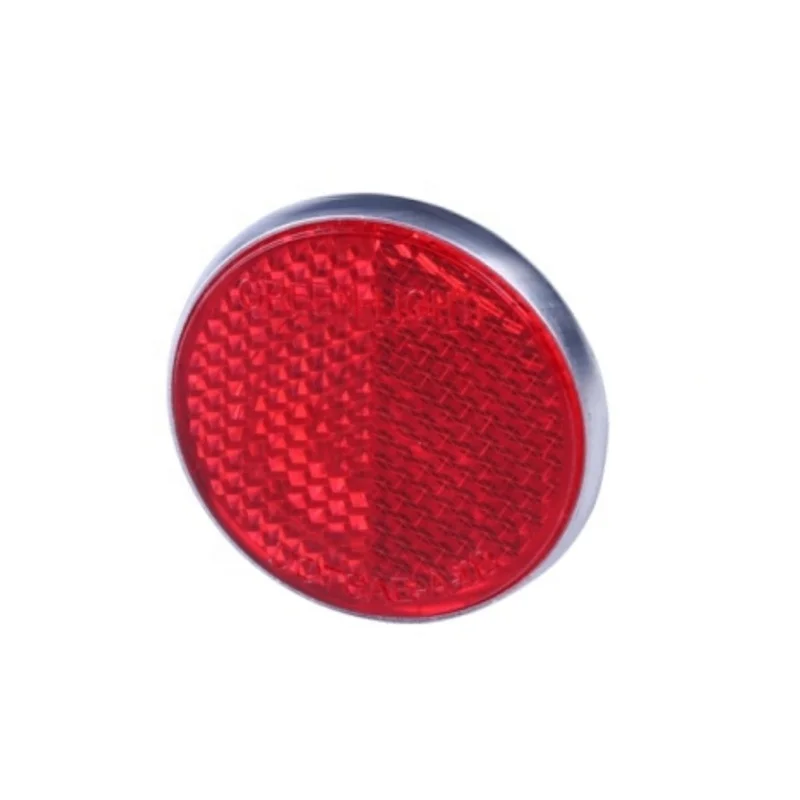 High Quality Rectangular Truck Trailer Reflector with Circular Screw Mount